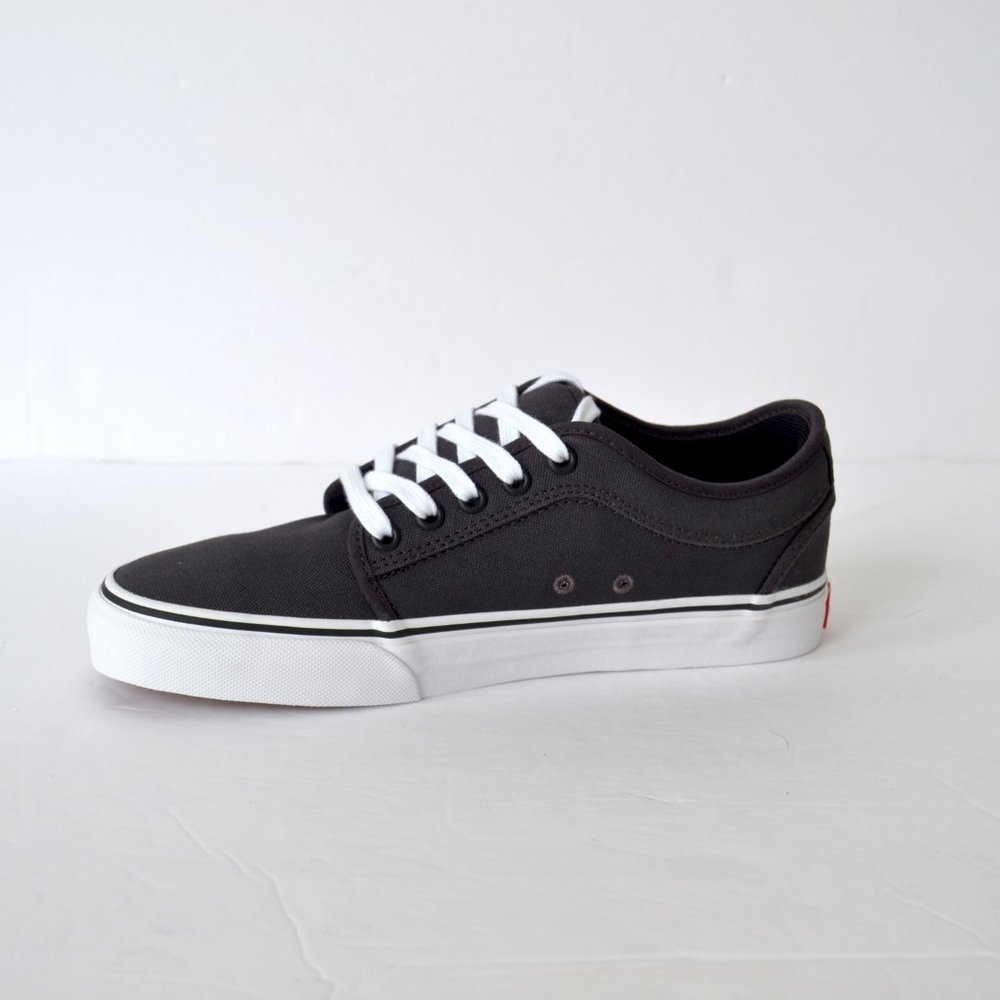 VANS CHUKKA LOW OBSIDIAN BLACK SNEAKER SHOES - Picture 2 of 5